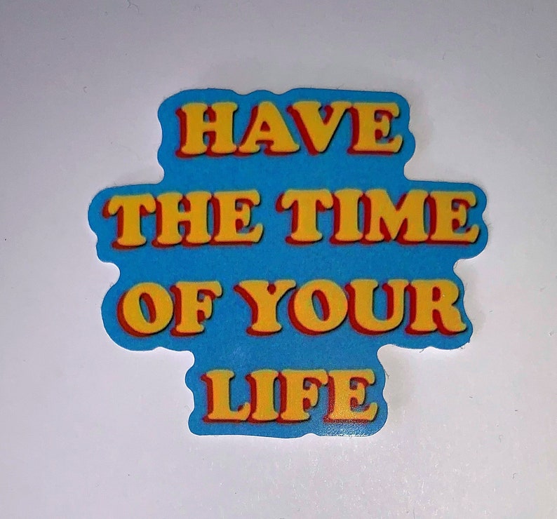 Laptop Tablet Skateboard Phone Diary Guitar Vinyl Stickers. Novelty Positive Quote Sticker Individual or 6 Sticker Pack