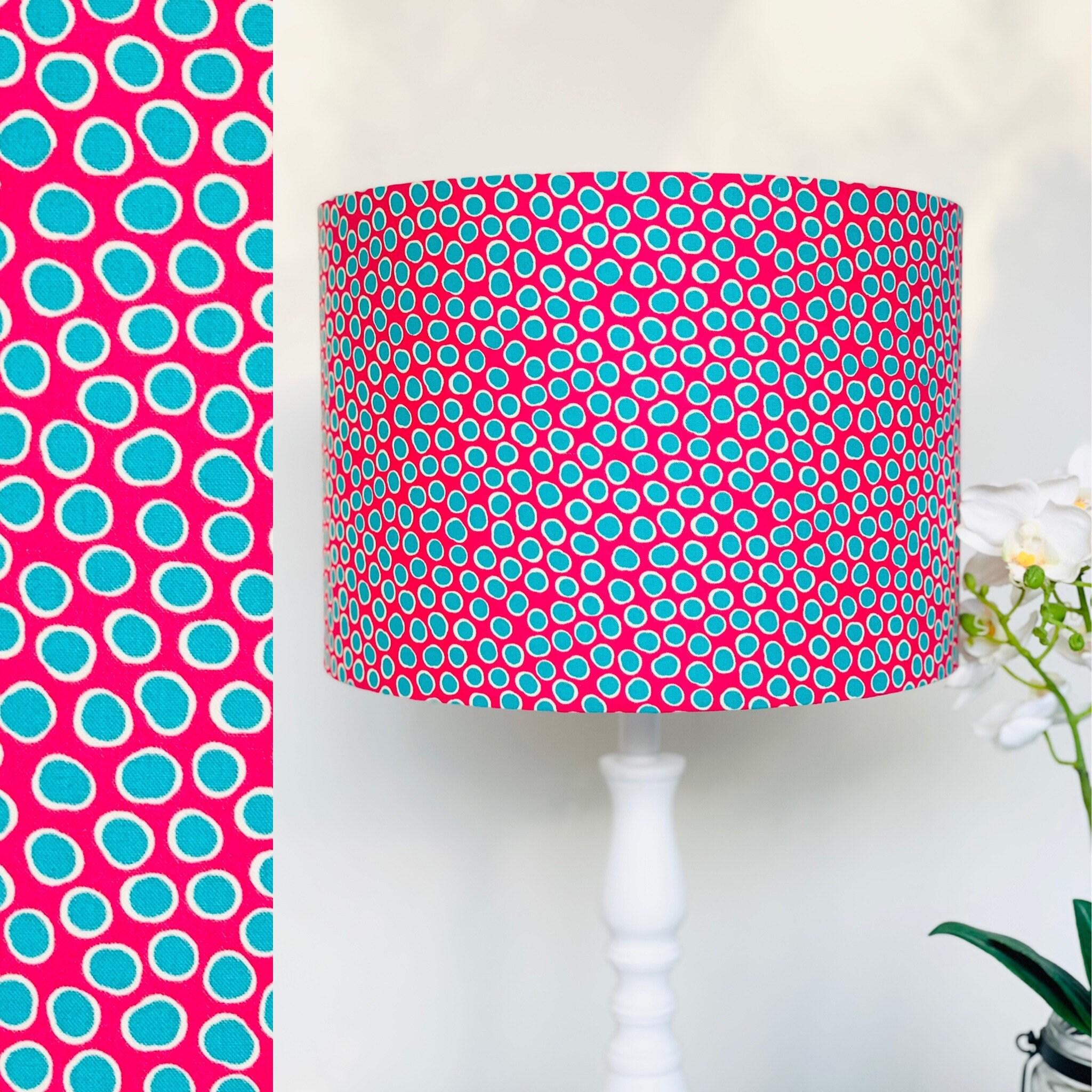 Spotty lampshade best sale