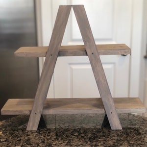 Ladder Tier Tray, Tier Tray Display, Tiered Tray Stand, Tier Tray, Farmhouse Tiered Tray, Tiered Tray Shelf, Mini Wood Ladder, Rustic Tray
