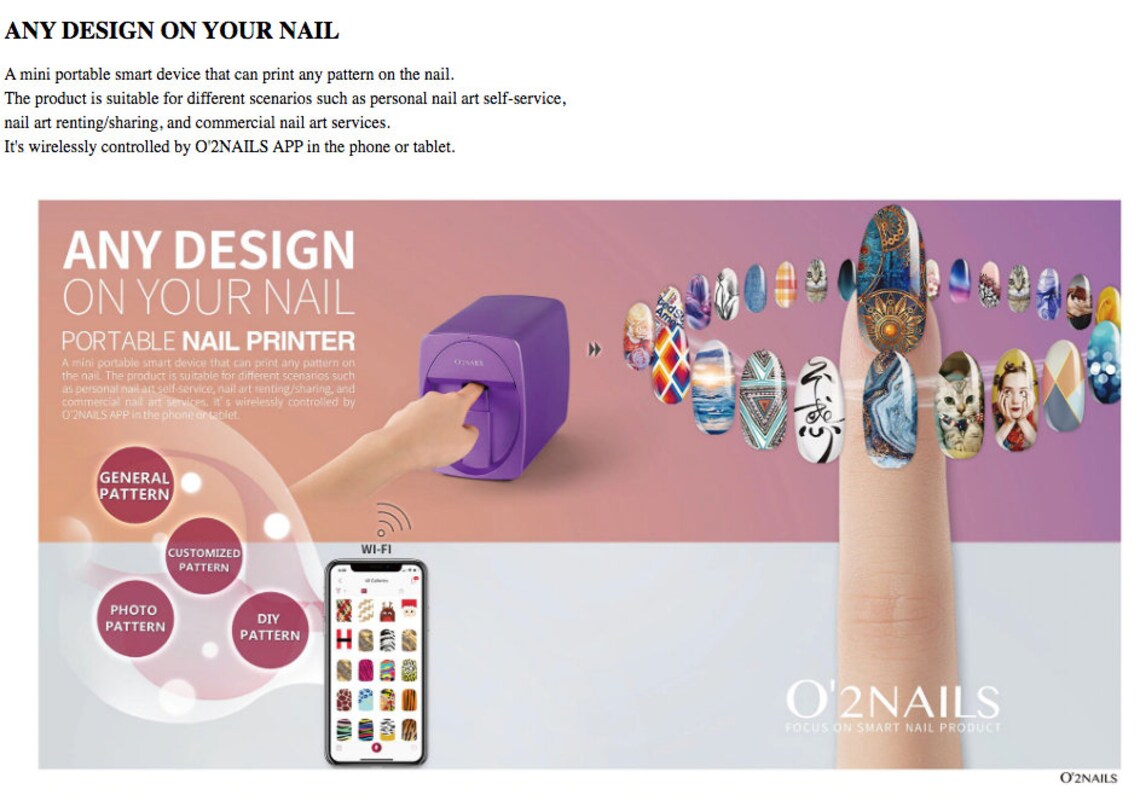 Buy V11 Digital Nail Art Printer at the Best Price on MeanBuy