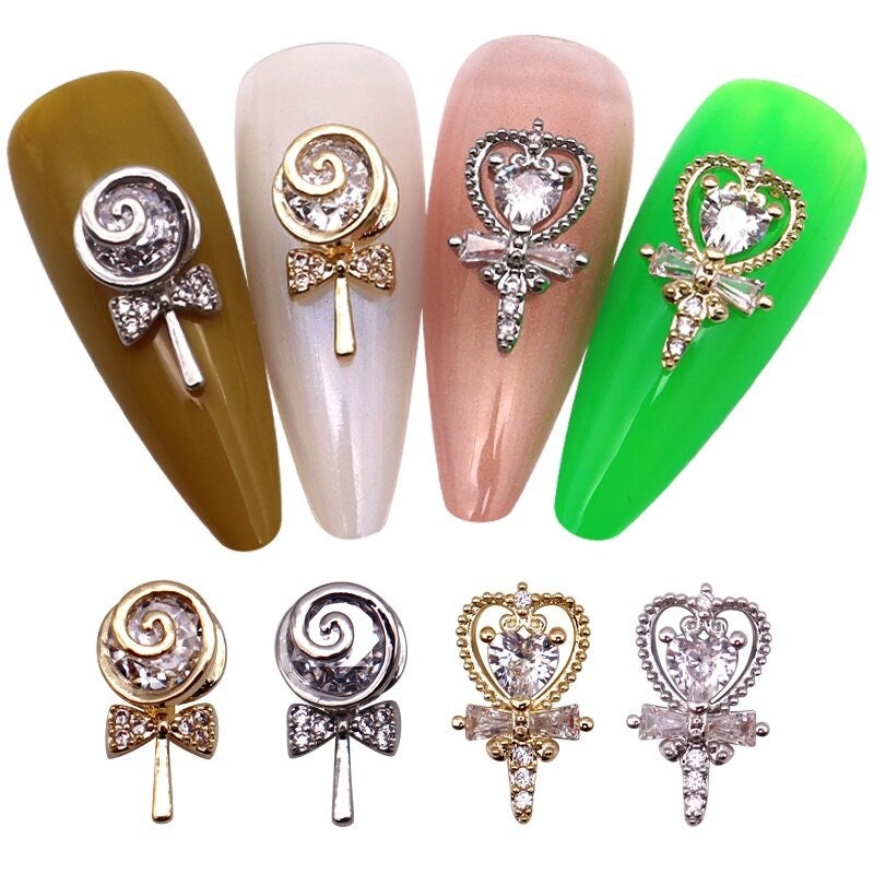 10pcs Delicious Assorted Large Nail Charms 