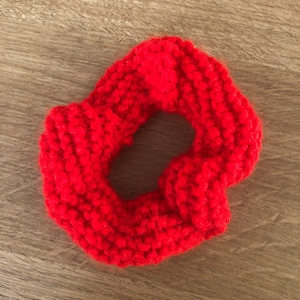 Hand Knitted Scrunchie