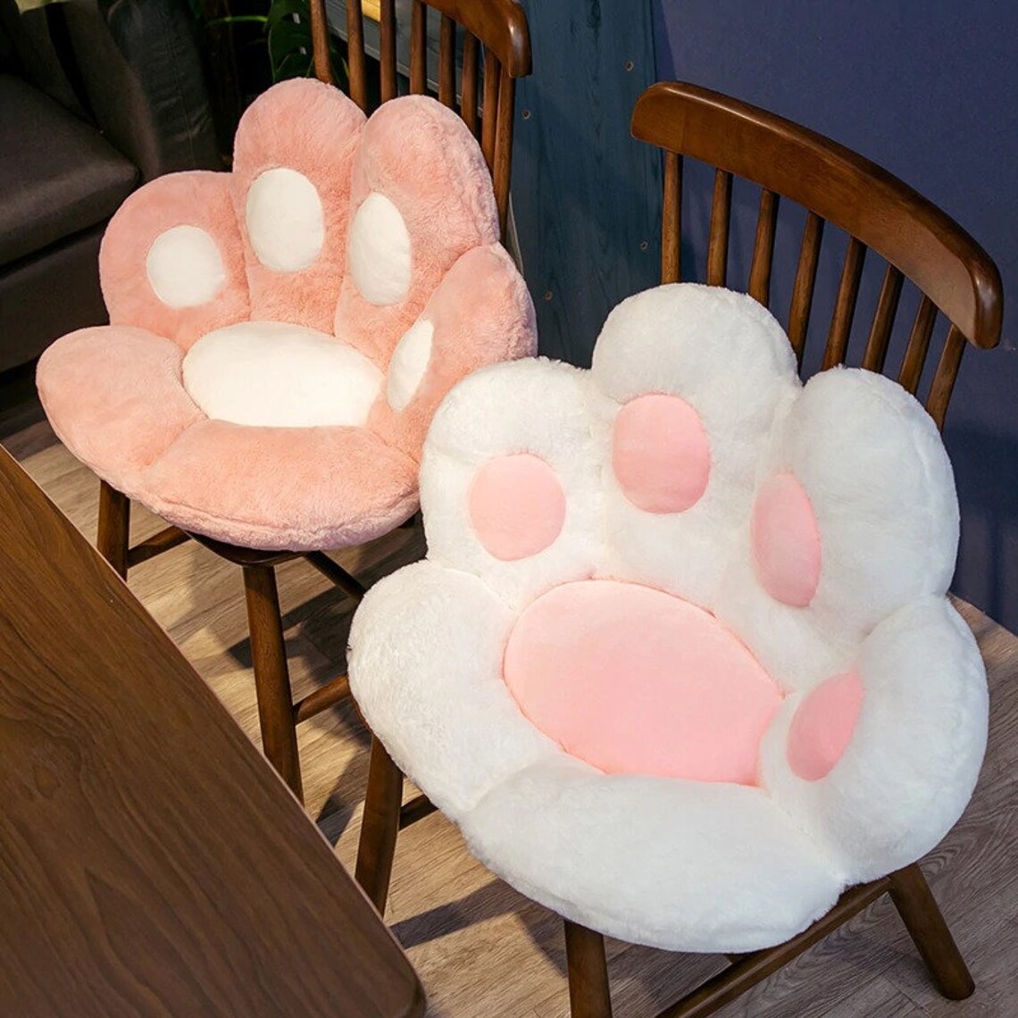 Cute Animal Paw Shape Chair Cushions Chair Pads Seat Pads Etsy