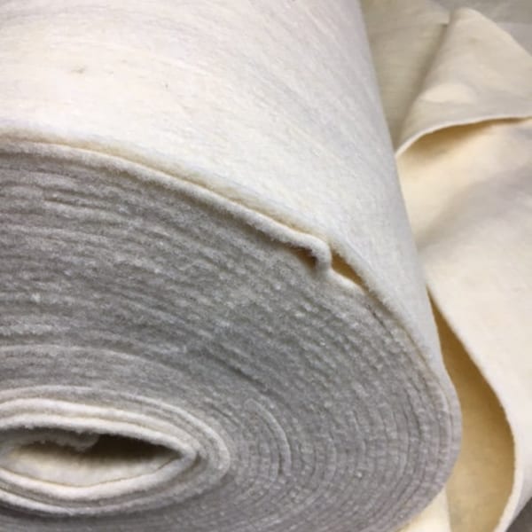 Sheep wool batting All natural fabric 300gsm 1/4" thickness  bag quilt filling high quality crafts