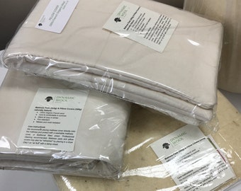 Sheep Wool Pillow Protectors, Set of 2, King Size, Made in USA