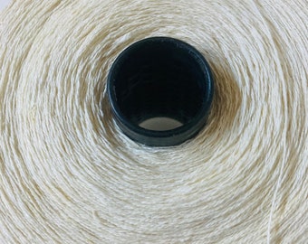 SALE SALE  4 lb White Organic Hemp Yarn, Strong Natural Fiber (10/3 2lb, 10/4 2 lb)