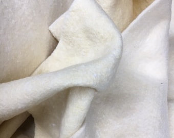 French Sheep Wool Batting: All-Natural Quilting, Crafts (1/4" Thick) width 7,5’