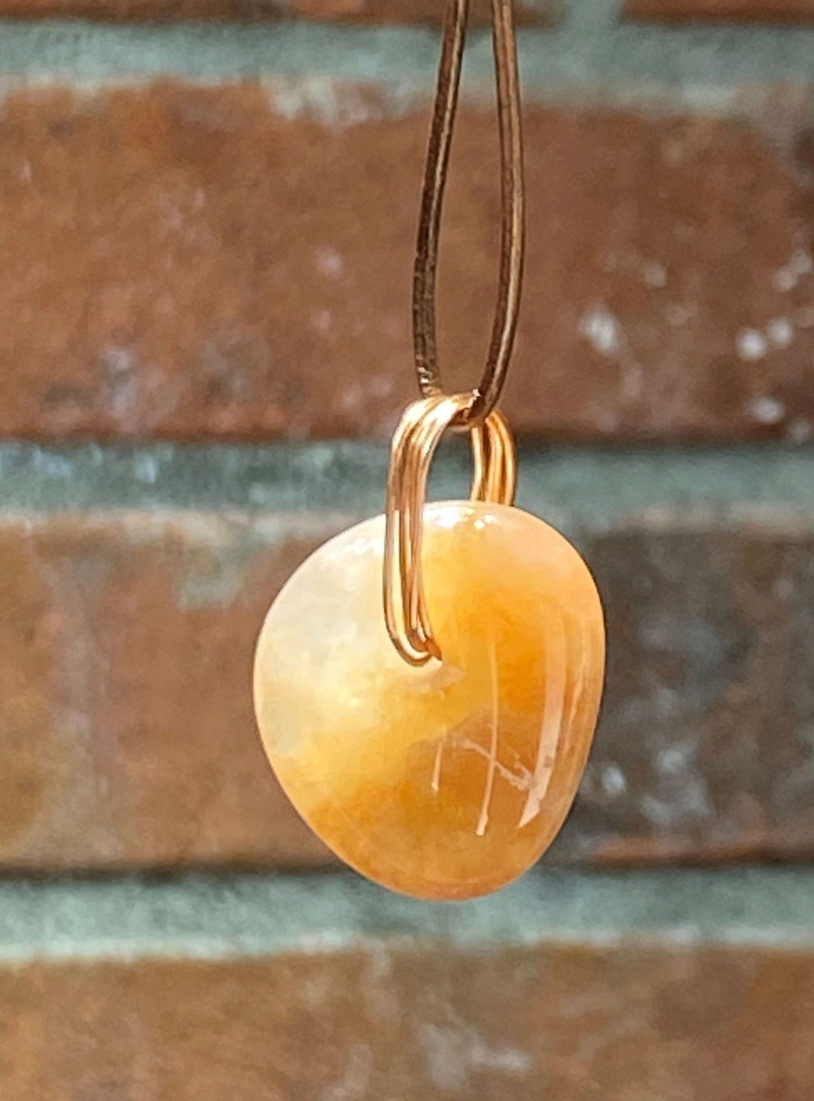 Apricot Quartz Sun Stone/Sun Catcher Etsy