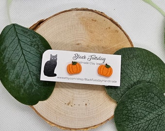 HERFST SEIZOEN OORBELLEN | Pompoenstekers