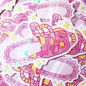 MagicaL WeaponS - Set of 3 Cute Holographic Stickers