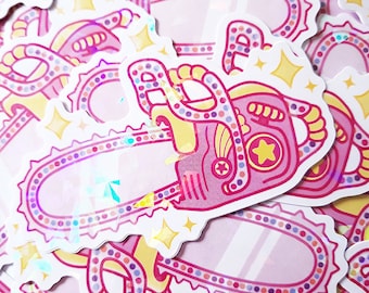 MagicaL WeaponS - Set of 3 Cute Holographic Stickers