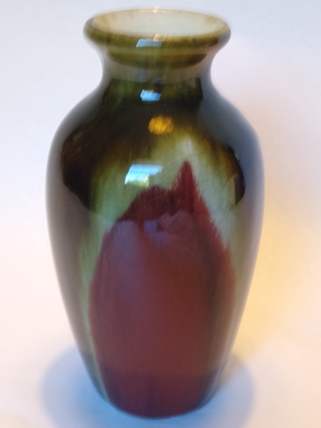 Hosley Mini Vase Drip Glaze Etsy