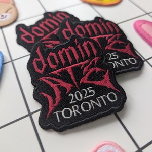 Pré-commande - WW Ziele Stray Kids DominATE Tournee Aufnäher - Fanmade - Concert Kpop - Patch STAY - Verfolgt