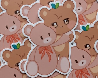 Ateez Aniteez ジョンホ JJONGbear ステッカー - Etsy 日本