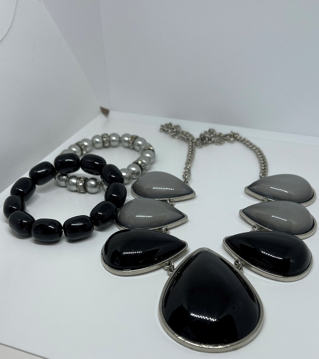 Bijoux Mariage 6 Pièces Parure De Bijoux Soleil Lune Bague Collier Bracelet Ensemble Bracelet Ado Fille