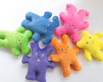 BR Buddies Plush Toy / Super Soft Stuffies / Affirmation Companion / Stuffed Animal Creature / Gift