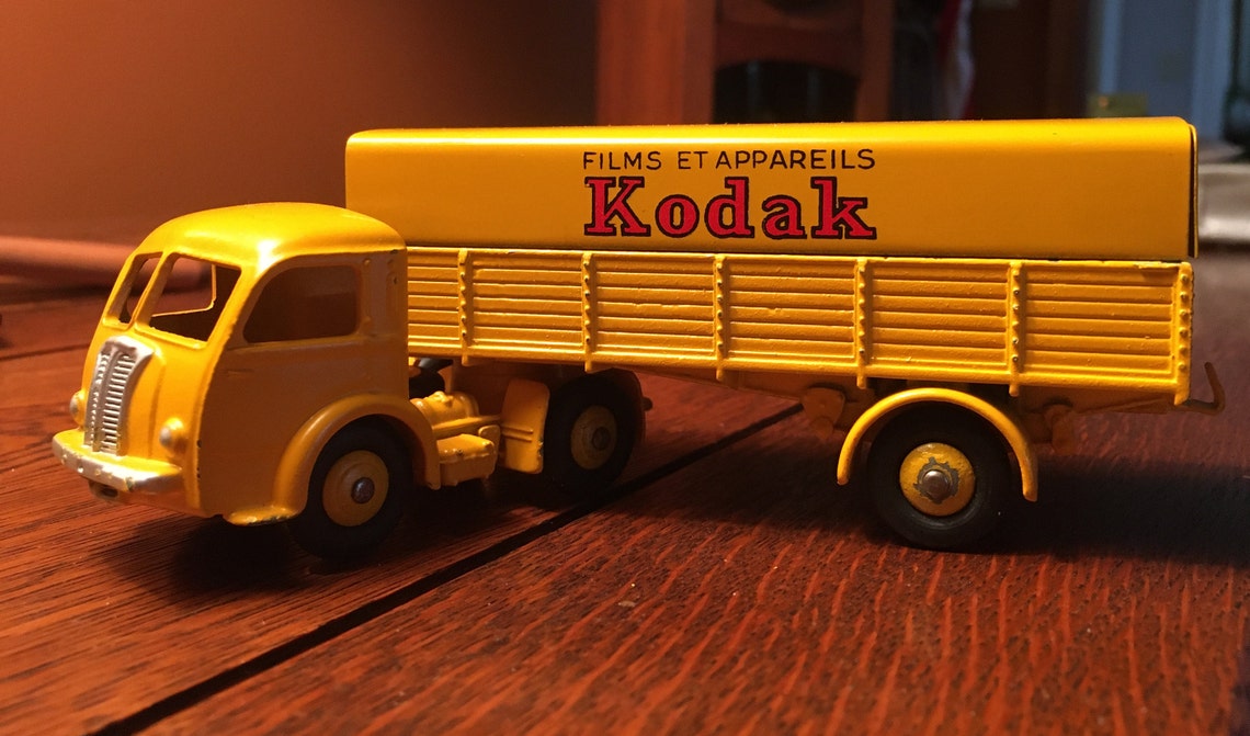 Français Dinky Toys rare No.32AJ Panhard Semi Trailer Kodak Etsy