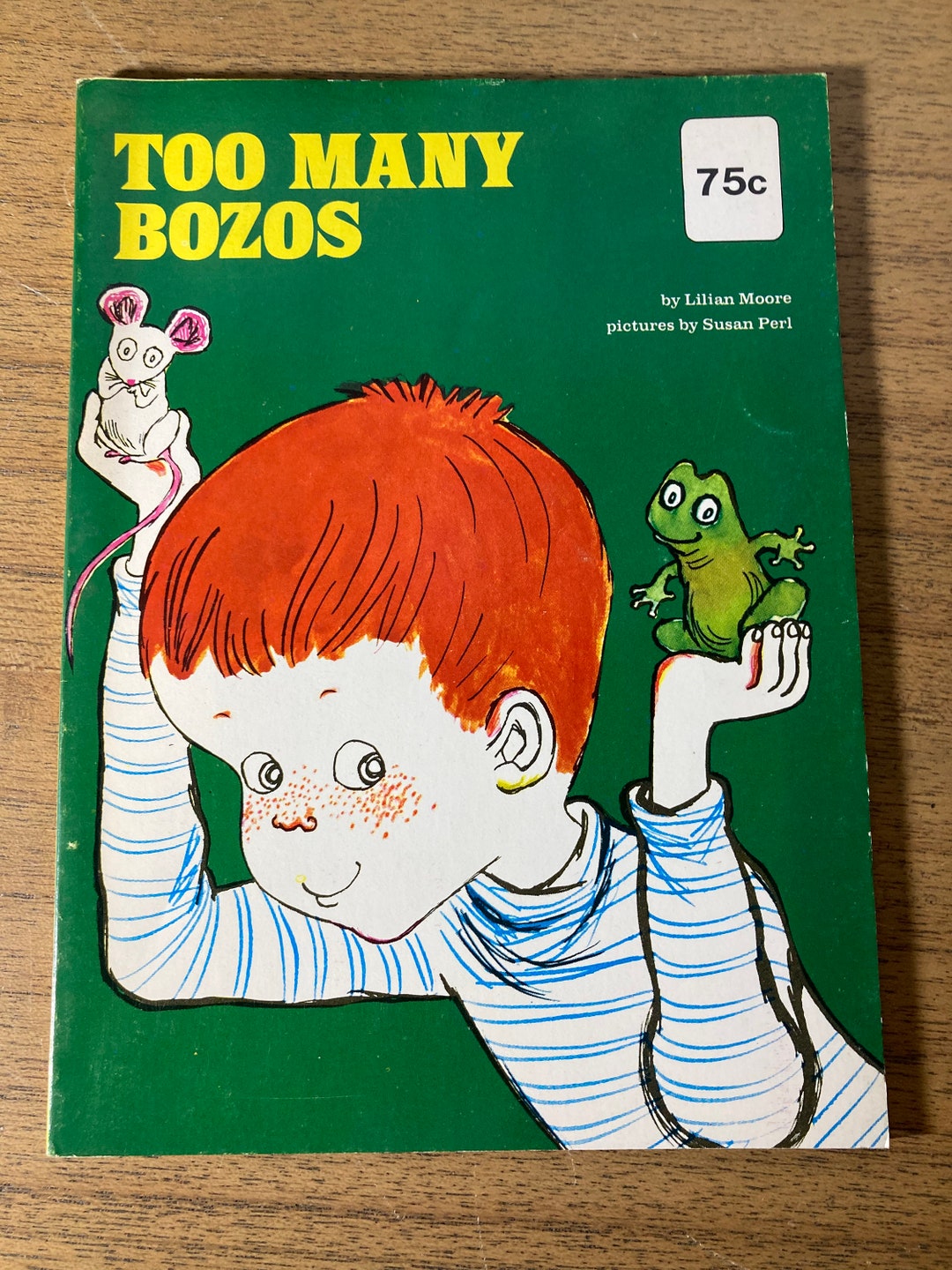 Too Many Bozos Lilian Moore 444 Vintage Children's Etsy