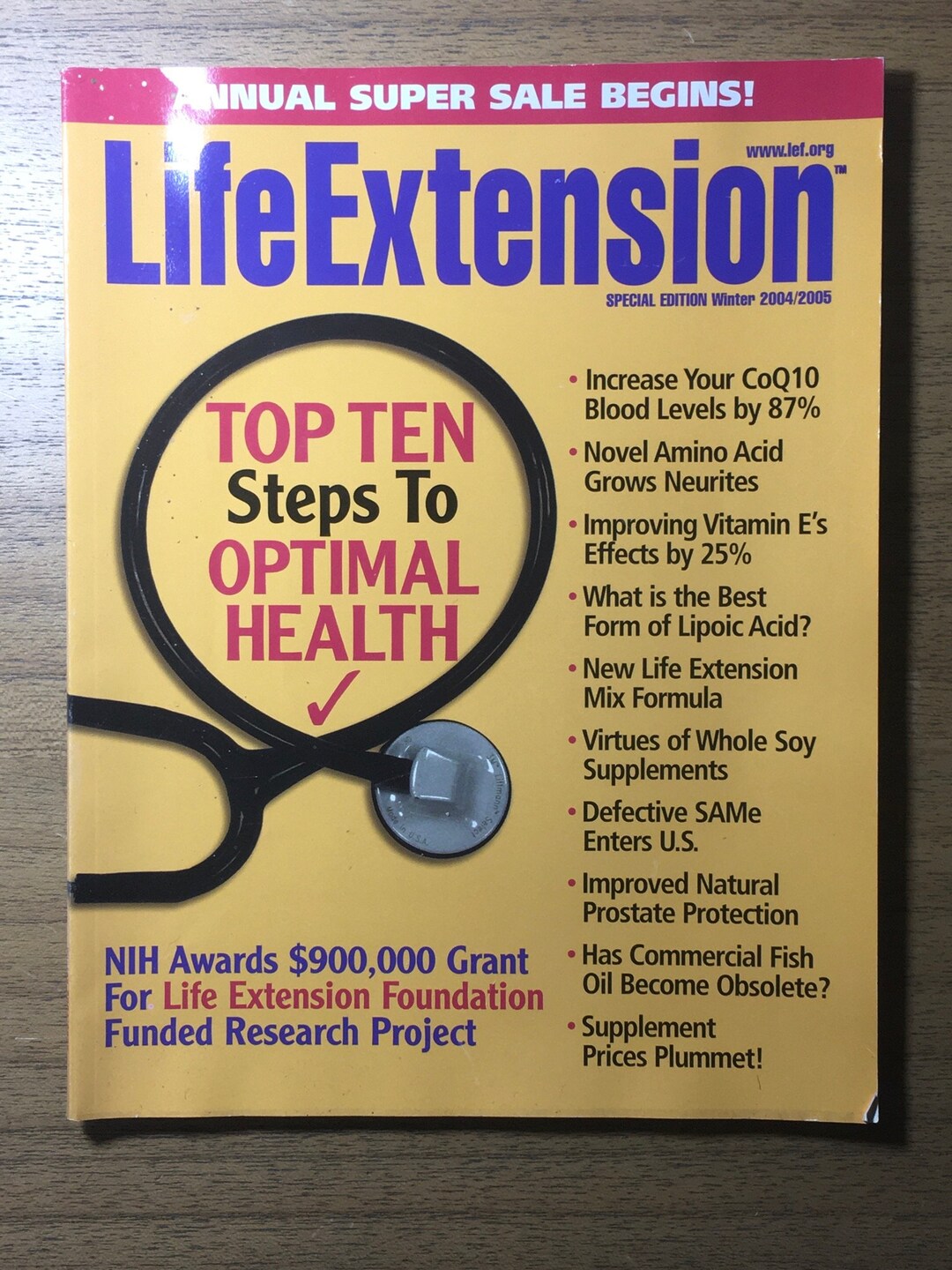 3 Vintage Life Extension Magazines Etsy