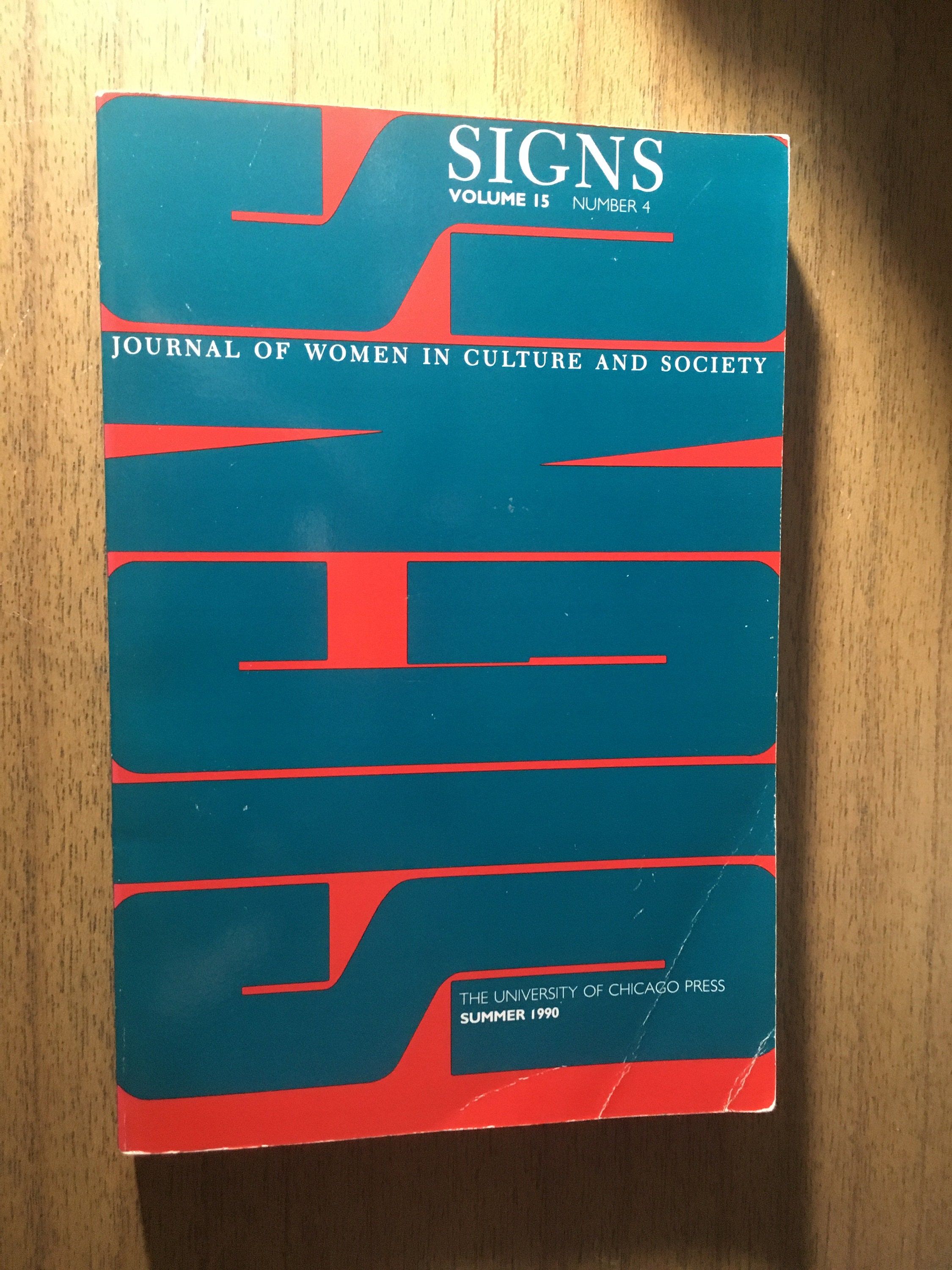 Signs: Journal of Women in Culture and Society