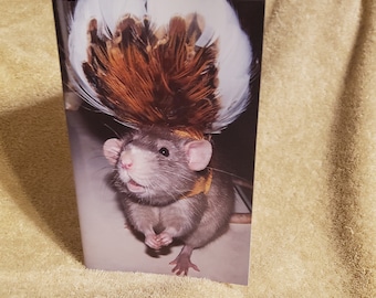 Pet Rat Noah Thanksgiving Card
