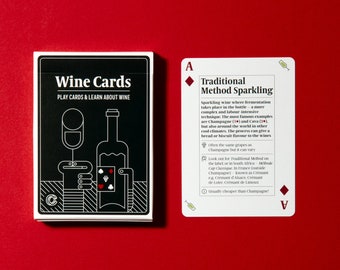 Wine Cards. Playing cards for wine lovers.