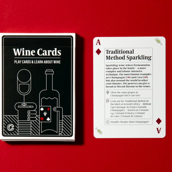 Wine Cards. Playing cards for wine lovers.