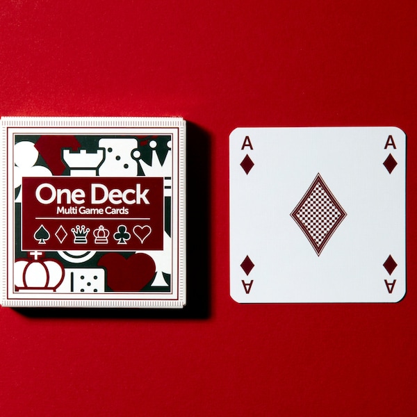 One Deck Game Cards | 52 Cards - Zillions of Games. Playing Cards, Chess, Dominoes & more...