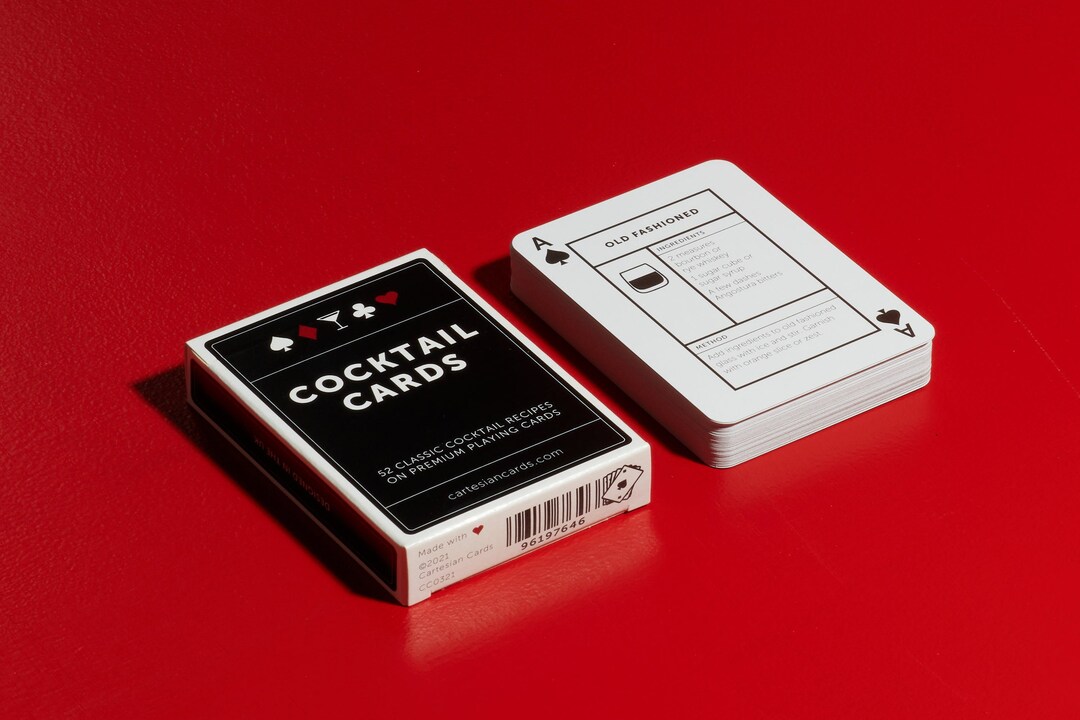 Cocktail Cards. All the Cocktails You Need to Know and How to Etsy UK