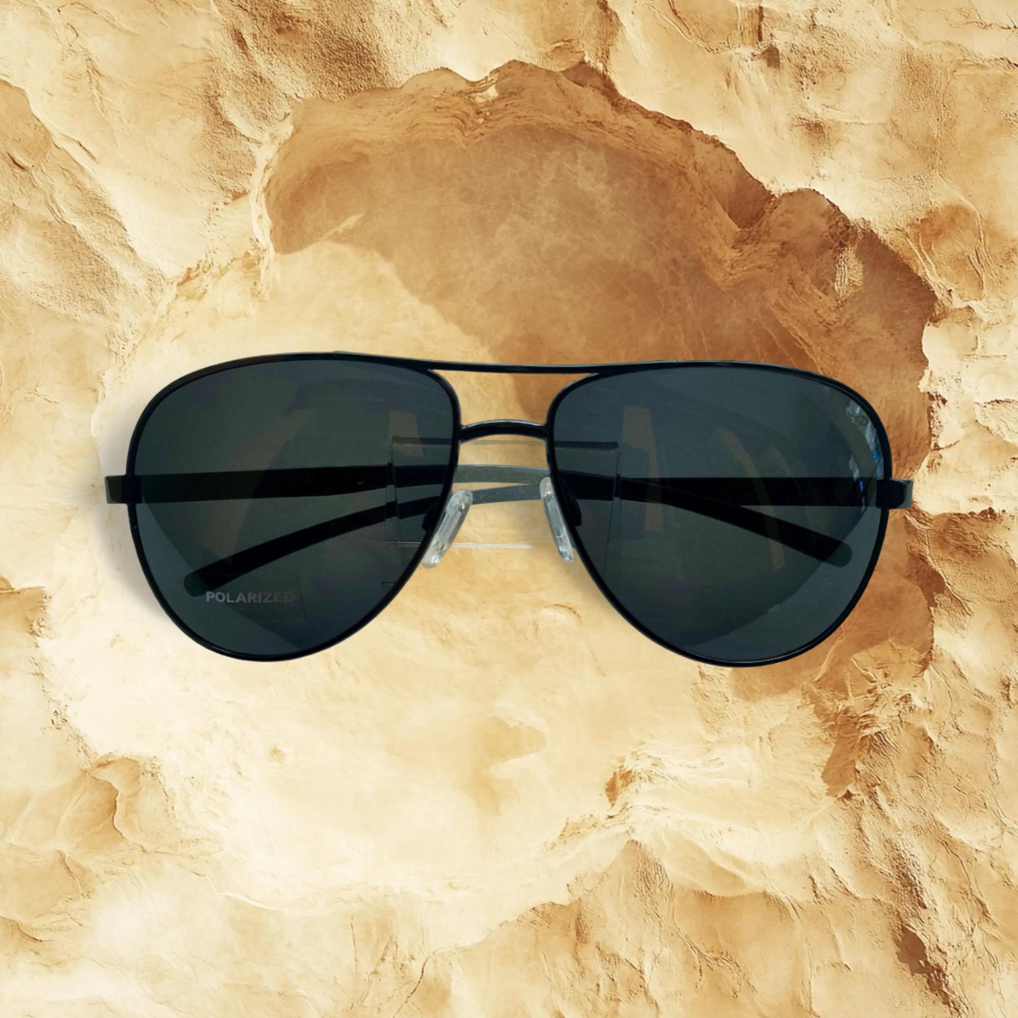 Polarized Aviator Sunglasses UV400 Protection Recycled Material Mile Highs Polarized UV400 Aviator Sunglasses | Knockaround  main image 2