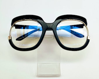 Oversized Women Round Blue Light Blocking Glasses. Retro Glasses. Vintage Style Blue Light Blocking Glasses.