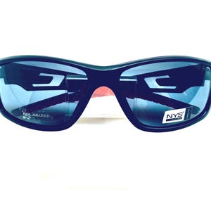 Men&#39;s Sports/ Biker Two Tone ( Black And Red)  Frame Black Polarized Lens Sunglasses, Polarized Sports/ Biker Full Frame Sunglasses.