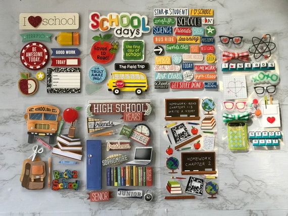 Scrapbook Stickers - 3D MVP