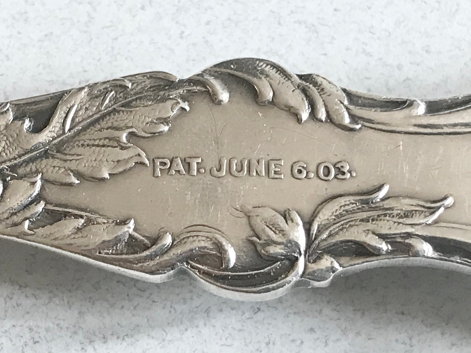 Antique 1835 R Wallace Flower Fork / Hibiscus Flor Pattern Etsy