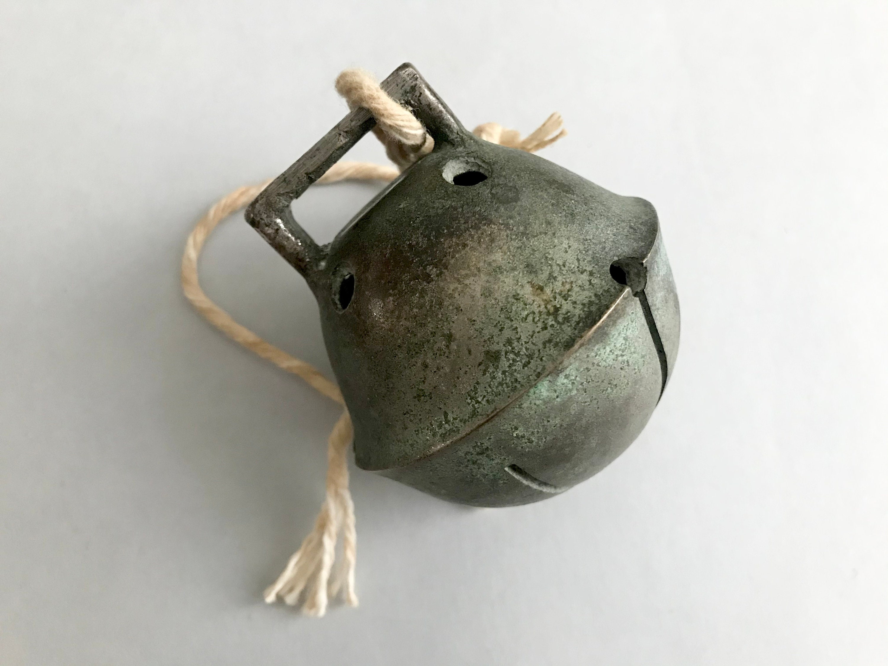 Antique Spherical Crotal Bell / Cast Ball Bell Etsy