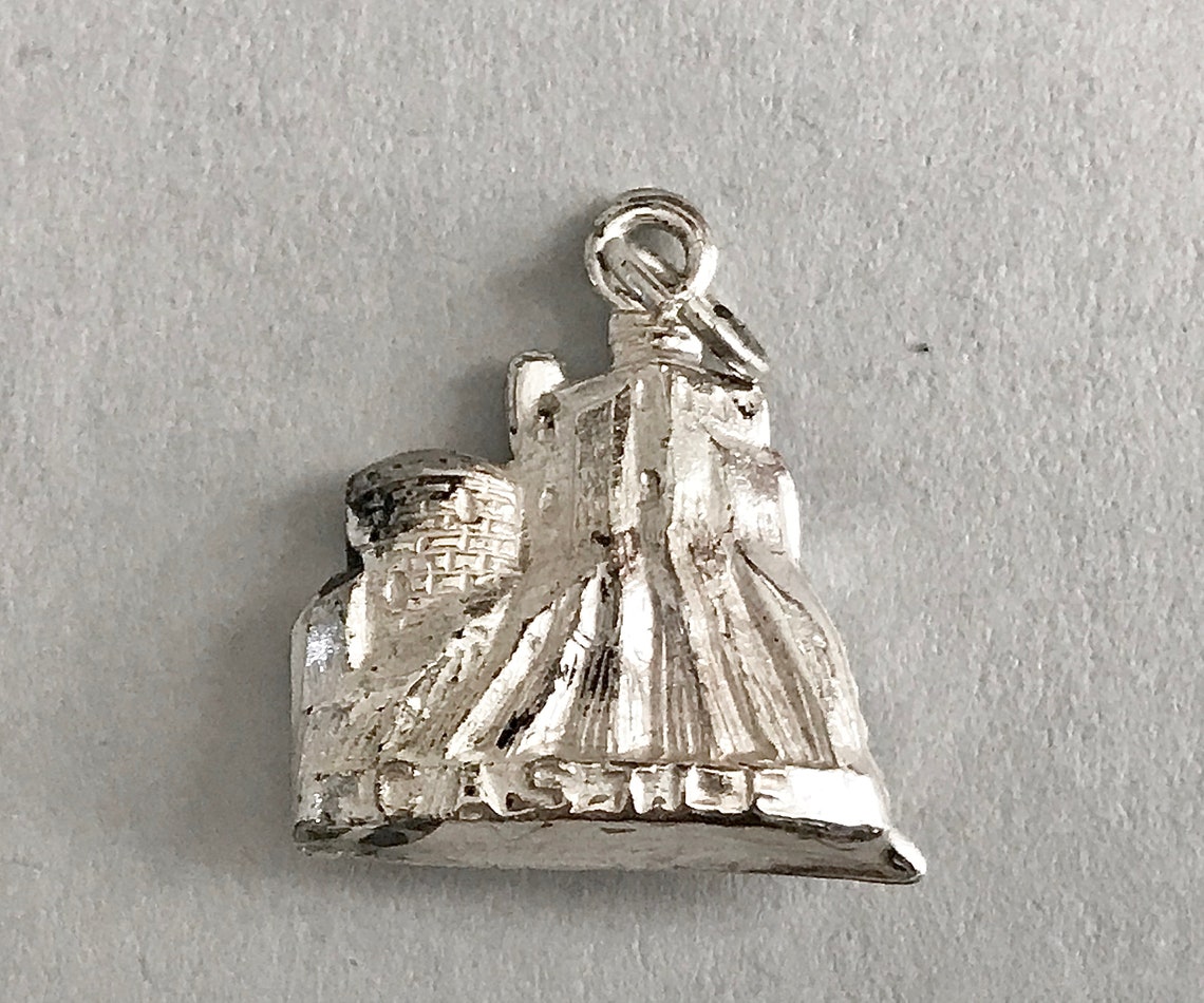 Vintage Edinburgh Sterling Silver Charm / Scotland / Edinburgh Etsy