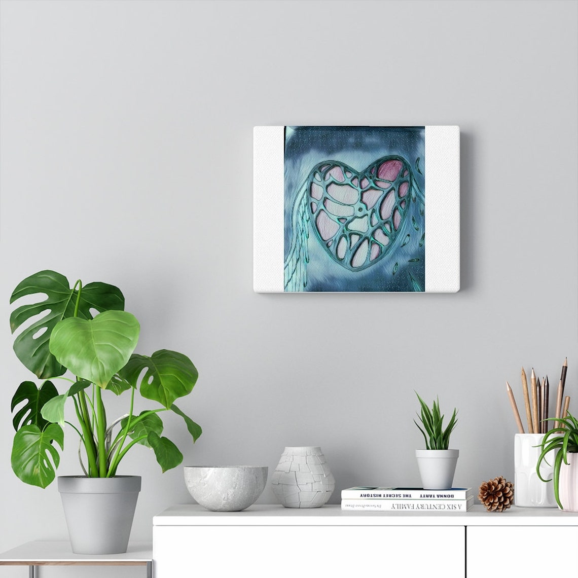 Hearts Desire Canvas Gallery Wraps Etsy