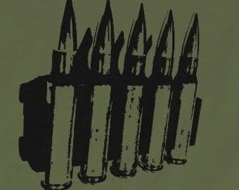 Camisa de munición 308, camiseta 308, camisa militar, camisa de rifle, camisa de veterano, camisa 2A, camisas para hombres, camisas para mujeres, camisa de munición
