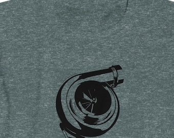 turbo shirt, turbocharger shirt, hot rod shirt, muscle car shirt, shirts for women, shirts for men, retro shirt, vintage shirt