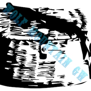 fly fishing creel digital download svg png jpg