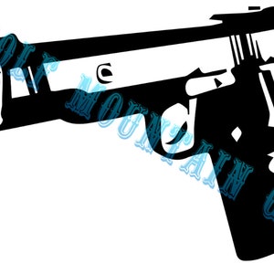 colt 1911 SVG, JPG, PNG Digital Download