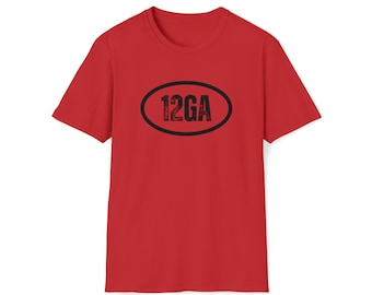 12 Gauge Shotgun Shirt, 12ga Shirt, Shotgun Shirt, Militärhemd, Veteranenhemd, 2A Hemd, Hemden für Männer, Hemden für Frauen, Munitionshemd