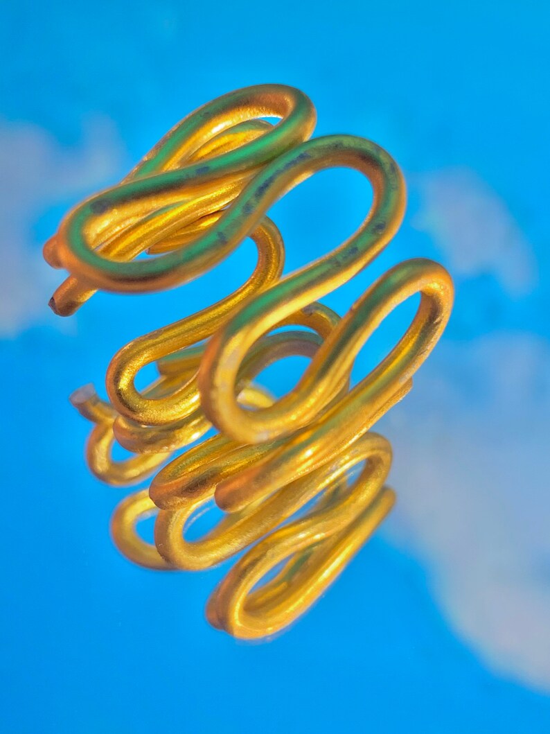 Wavy Trendy Ring