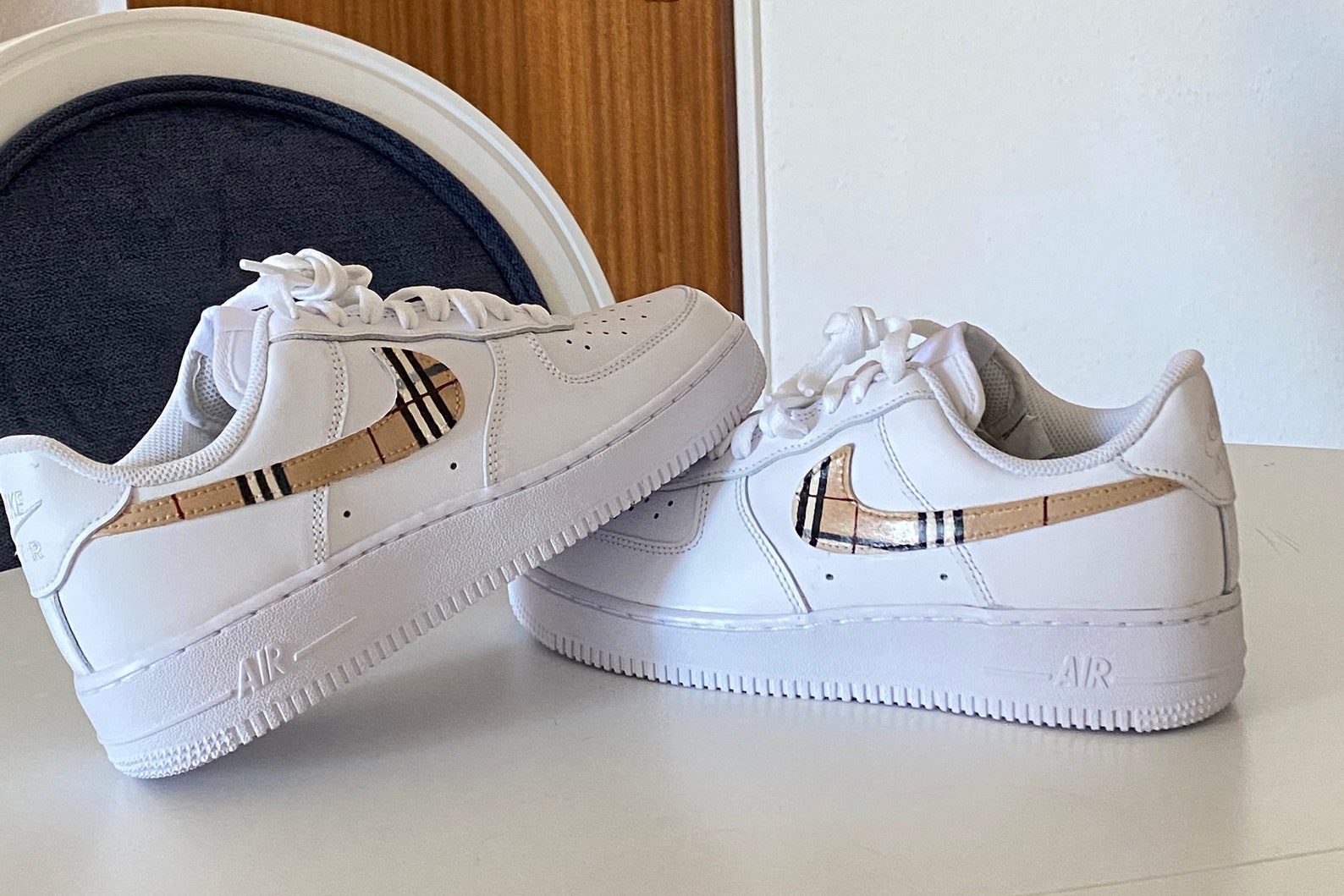 nike air force 1 burberry