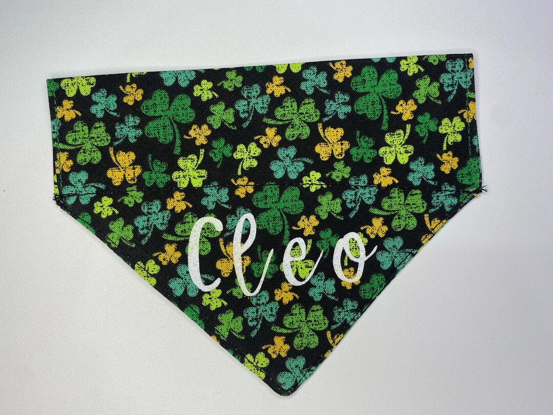 st patricks day bandana for dog