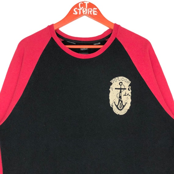 Vintage Volcom Sea Stoned Sweatshirt Big Logo Swe… - image 6