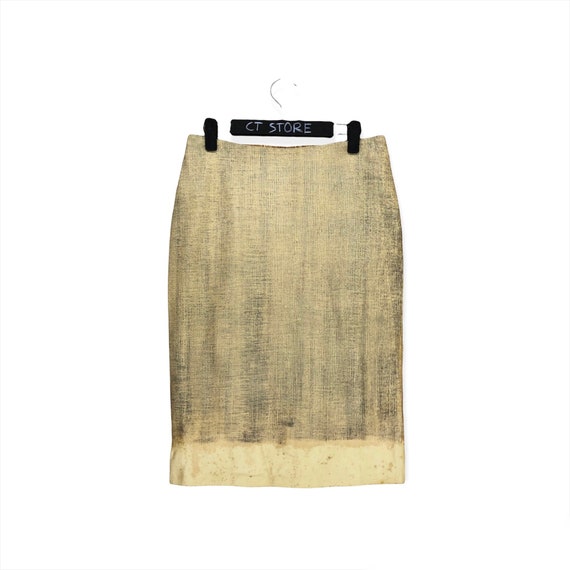 Loewe Leather Skirt Waist 28 / Loewe Skirt - Etsy