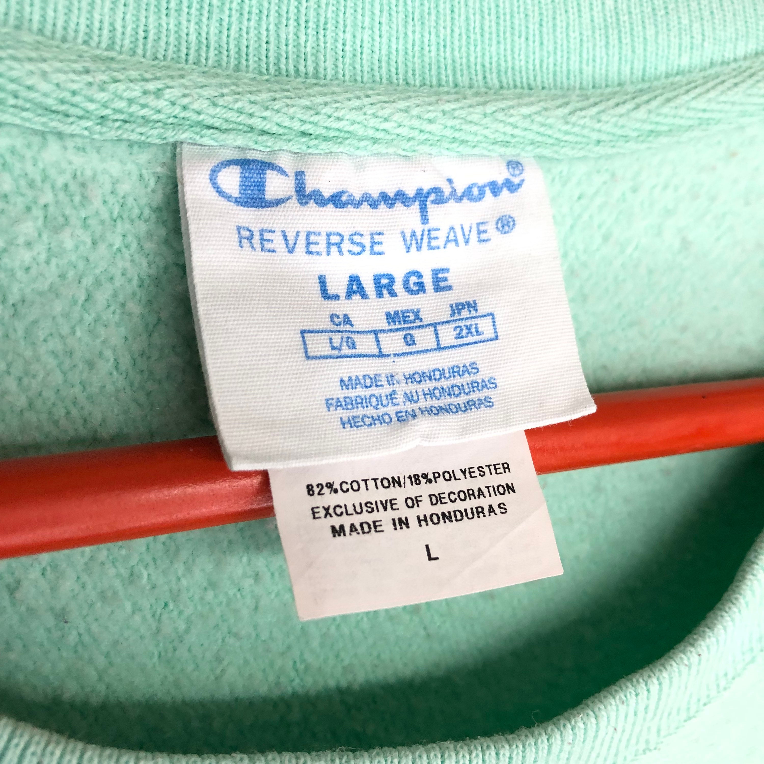 Vintage 90s Champion Reverse Weave Crewneck Sweatshirt Made