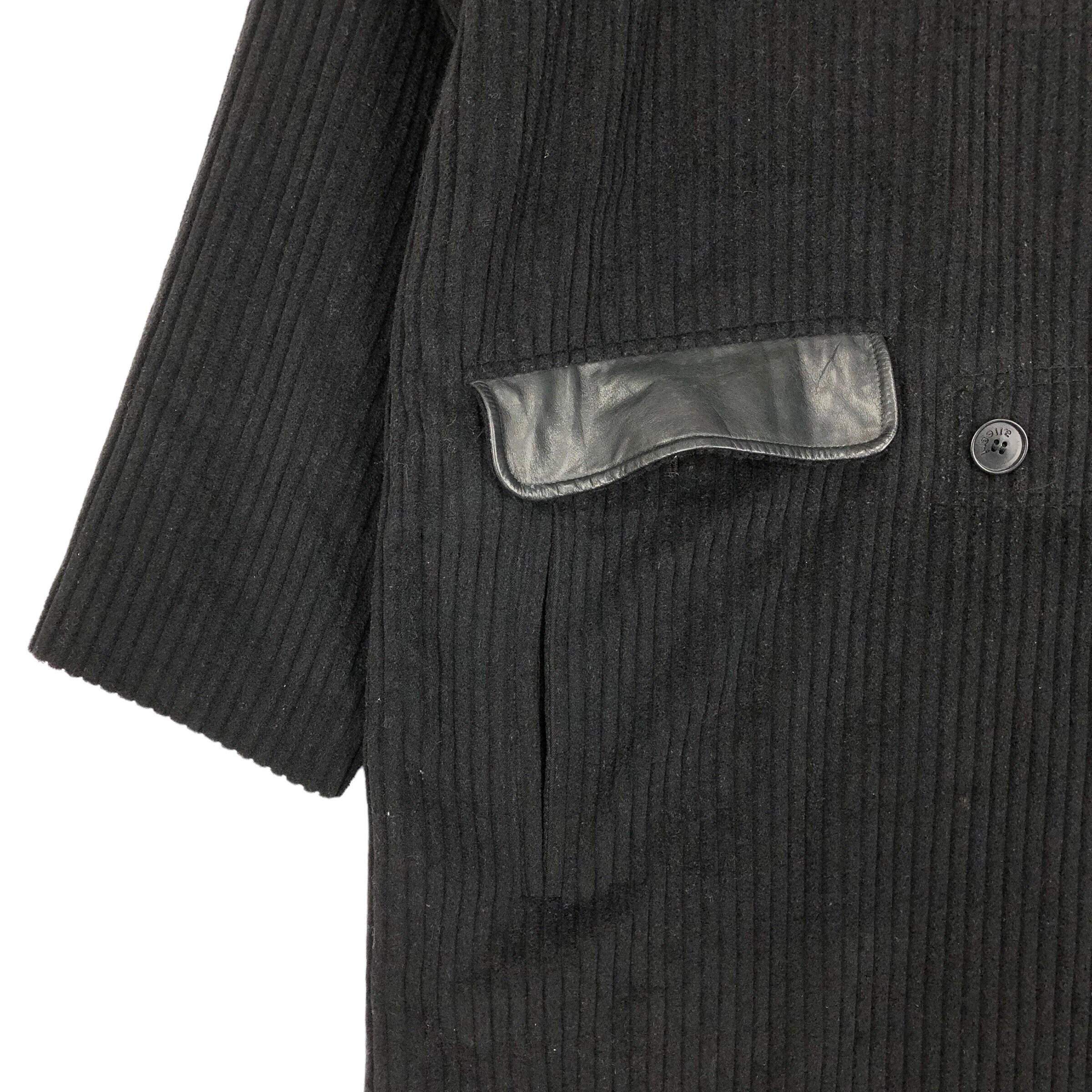 Vintage Allegri Italy Wool Coat Jacket Black Size L Adult Jacket