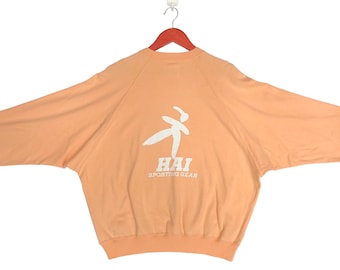 Hai Sporting Gear Issey Miyake Crewneck Sweatshirt Size M